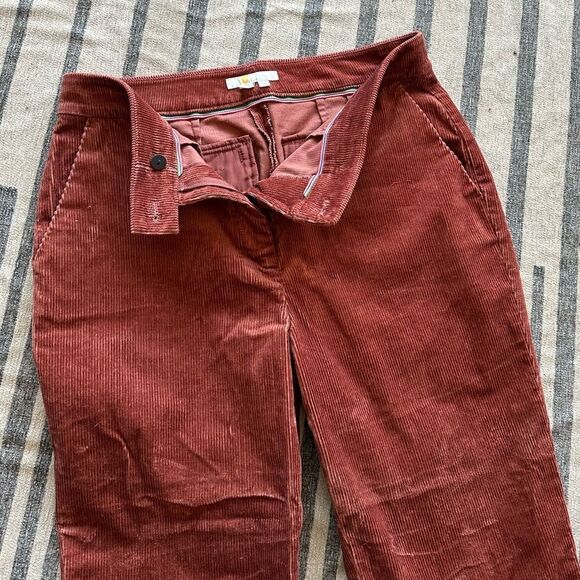 Boden cuffed corduroy pants. Womens size 8 - Picture 1 of 12